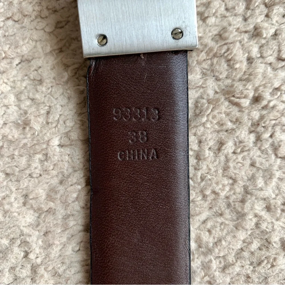 Nautica Black Men’s Leather Belt